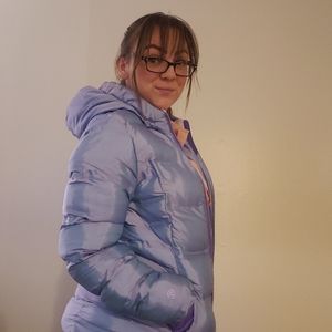 Champion XL girls reflective puffer jacket